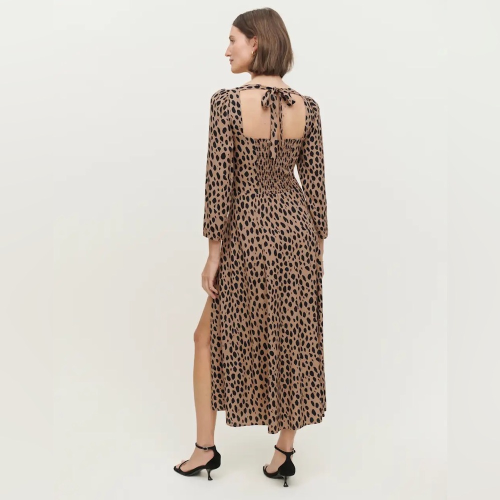 Reformation Leopard Print Dress - Picture 3 of 7